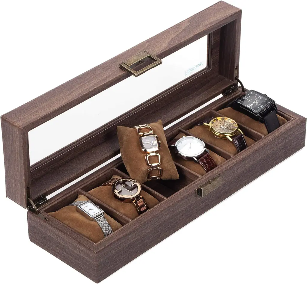 Uhrenbox für 6 Modelle