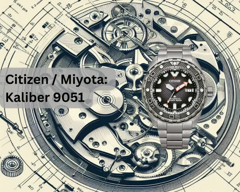 Citizen 9051: Präzise Inhouse Automatik von Miyota