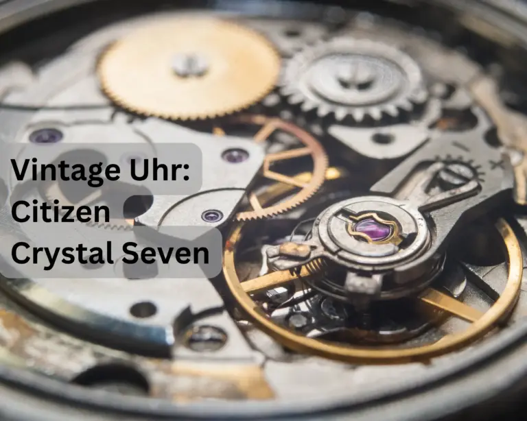 Citizen Crystal Seven: Flache Vintage Automatik