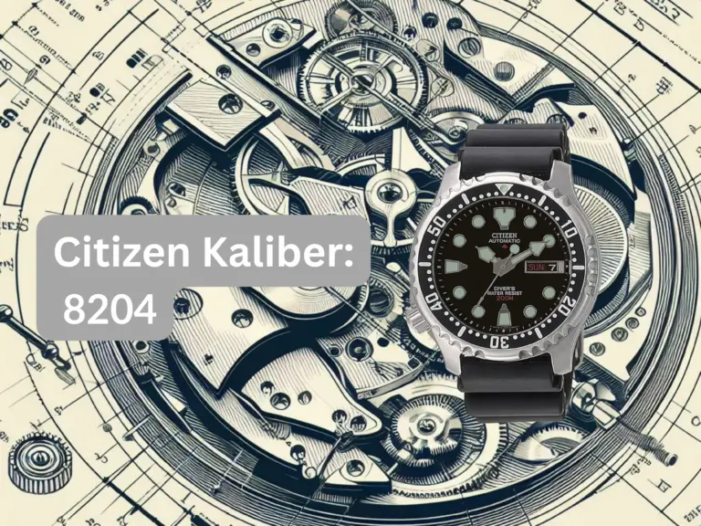 Citizen Kaliber 8204: Das Automatikuhrwerk für Taucheruhren