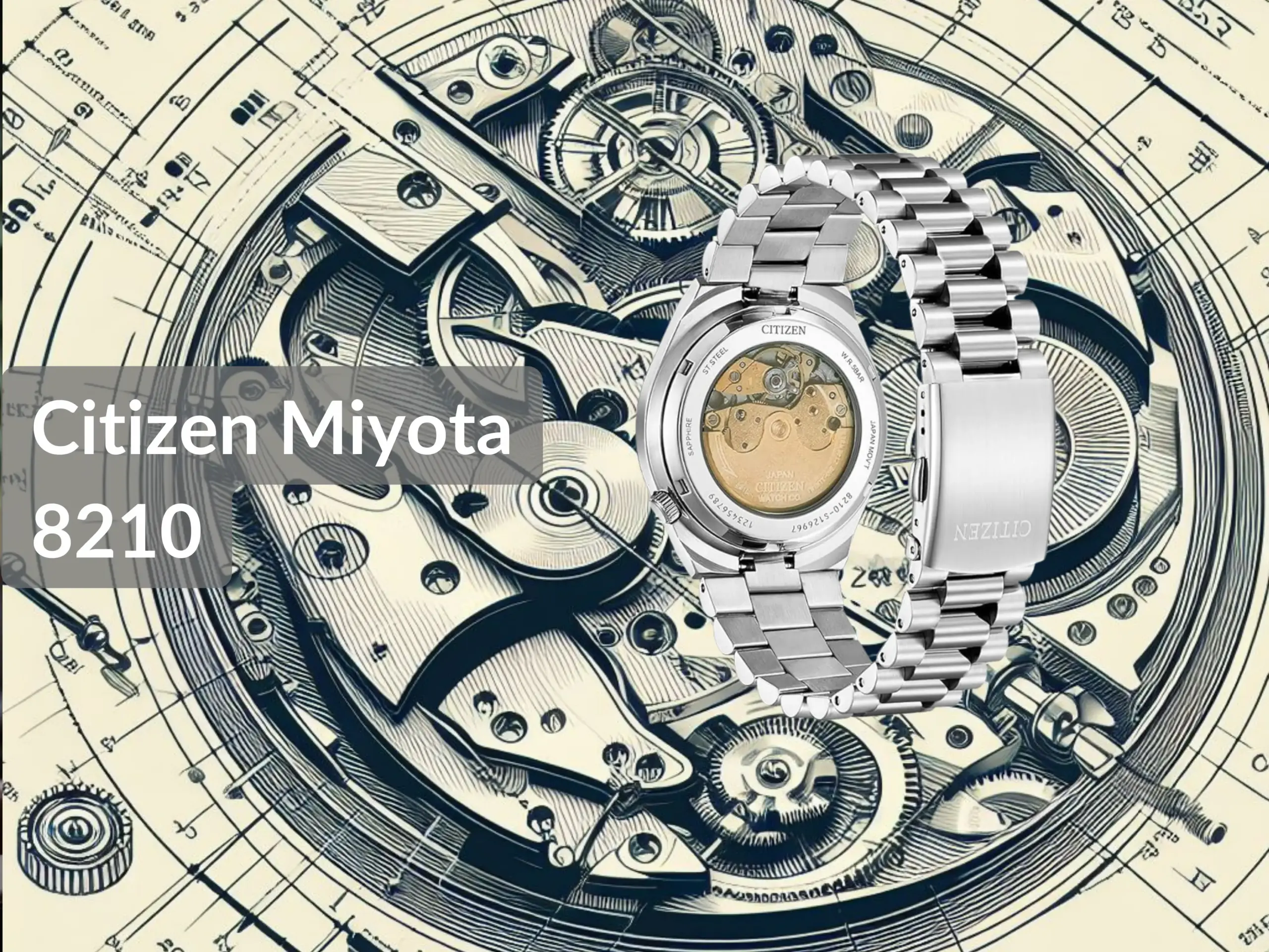 Citizen Miyota 8210: Ein Automatikuhrwerk Stil mit