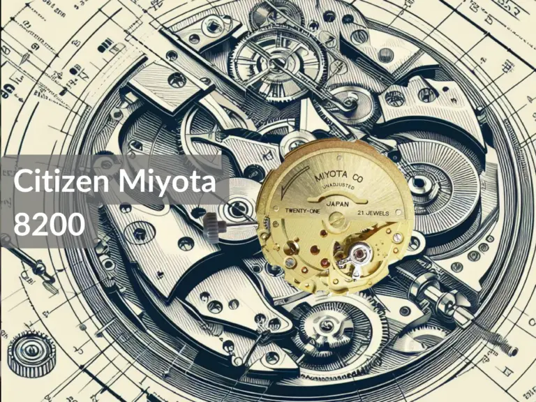 Citizen Miyota 8200: Ein Day/Date Automatikuhrwerk