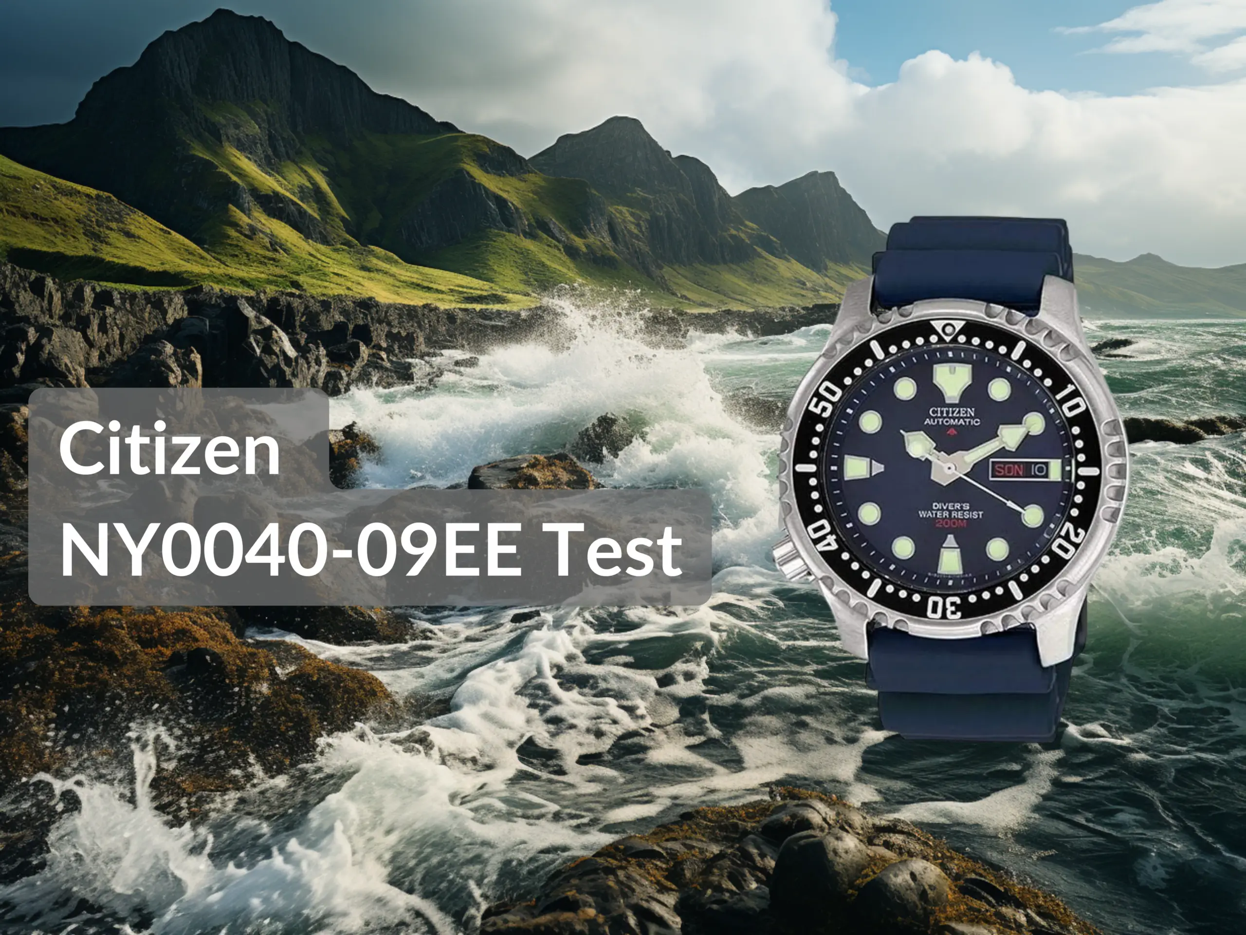 Citizen NY0040 09EE Test