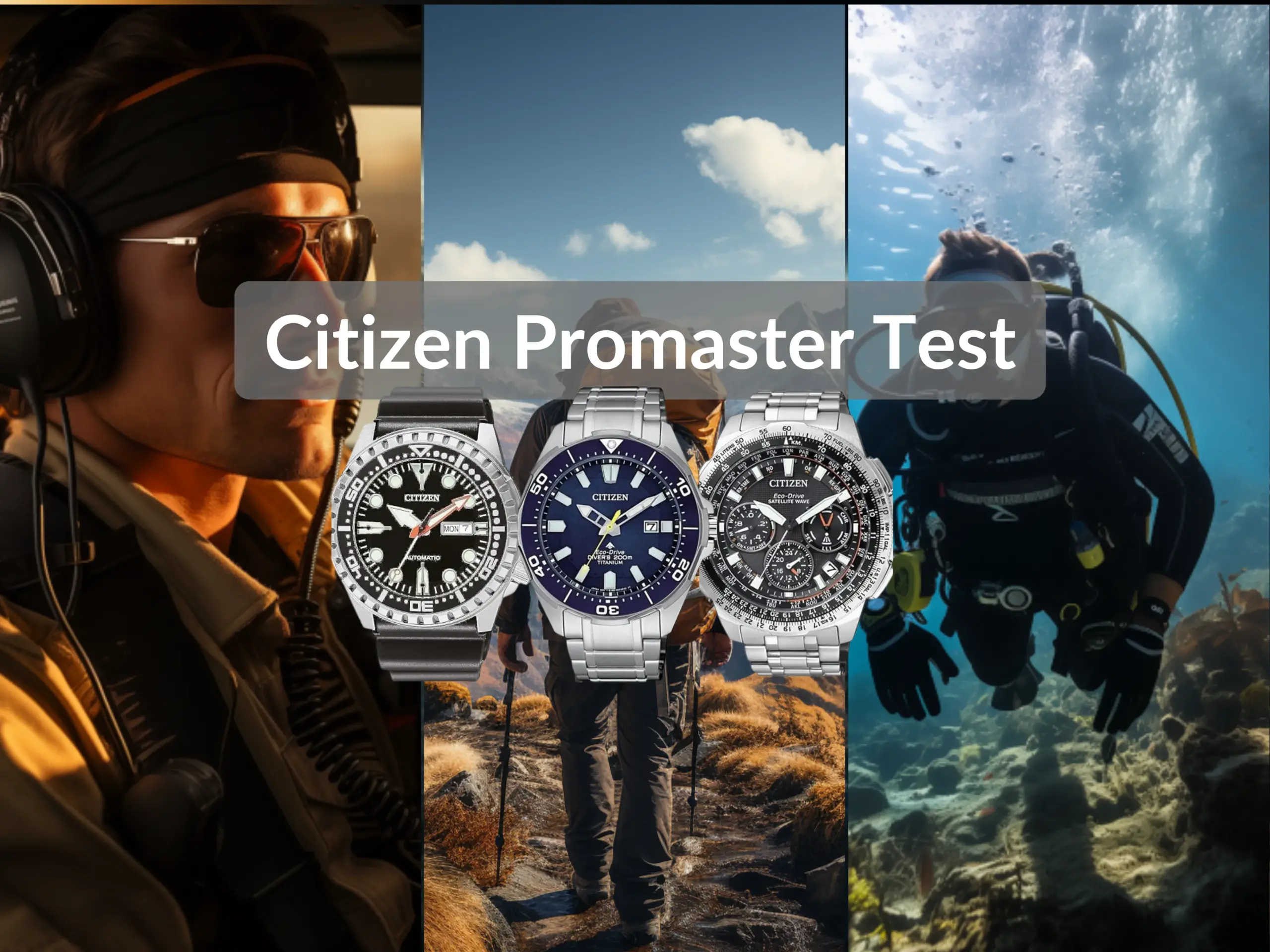 Citizen Promaster Test