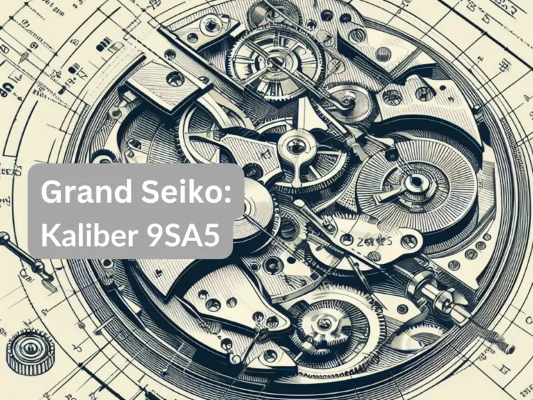 Grand Seiko 9SA5: Ein Meisterwerk der Uhrmacherkunst
