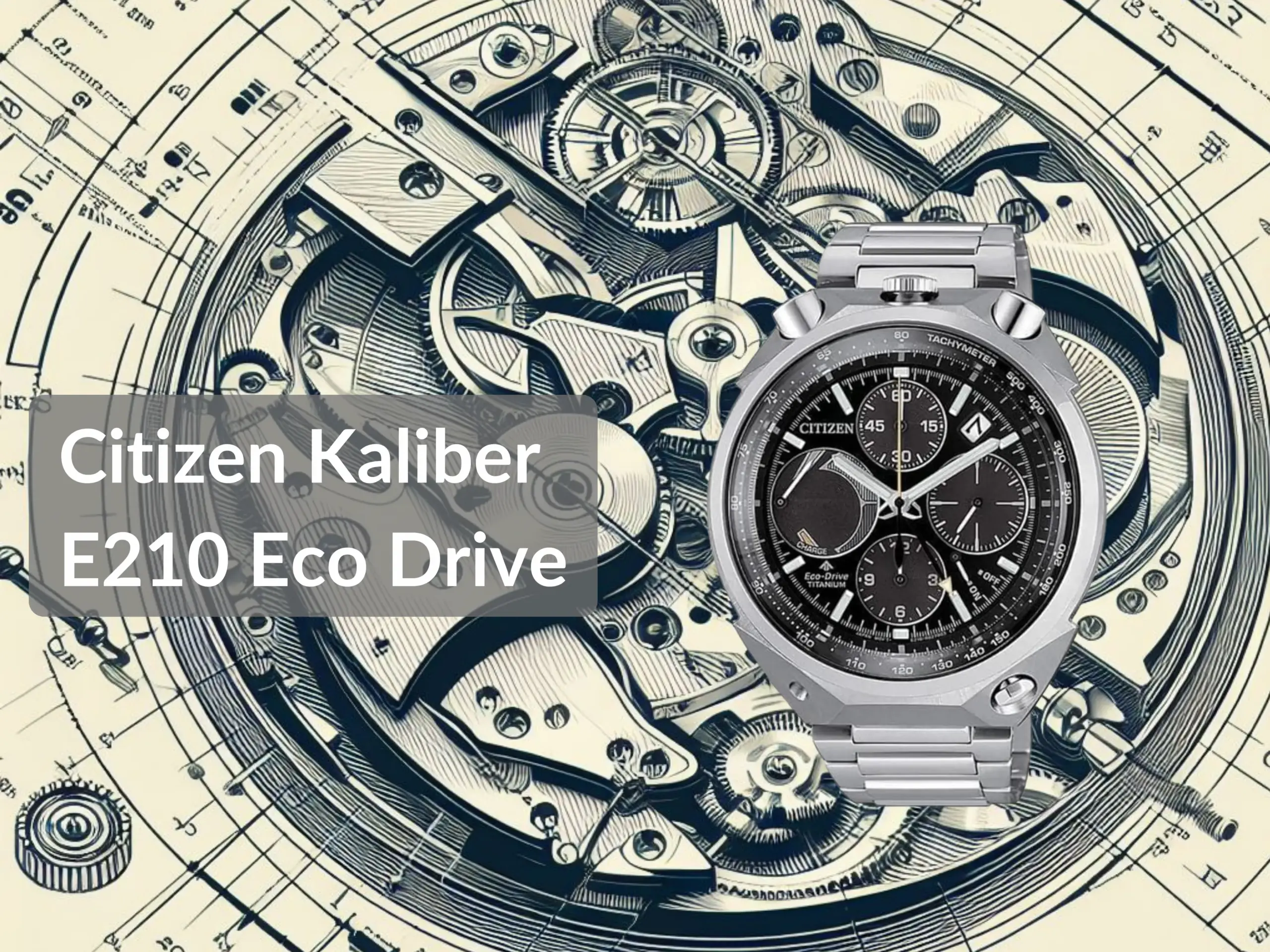 Citizen Eco Drive Kaliber E210