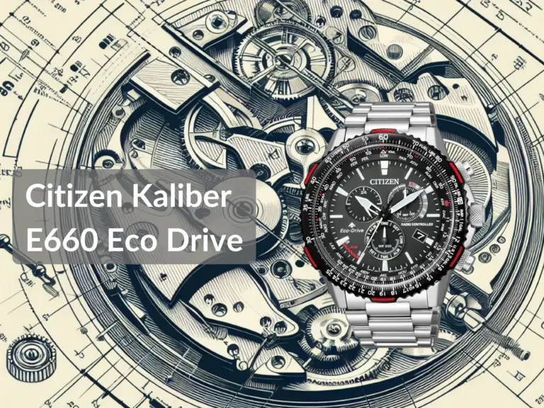 Citizen Kaliber E660: Ein Eco Drive Chronograph