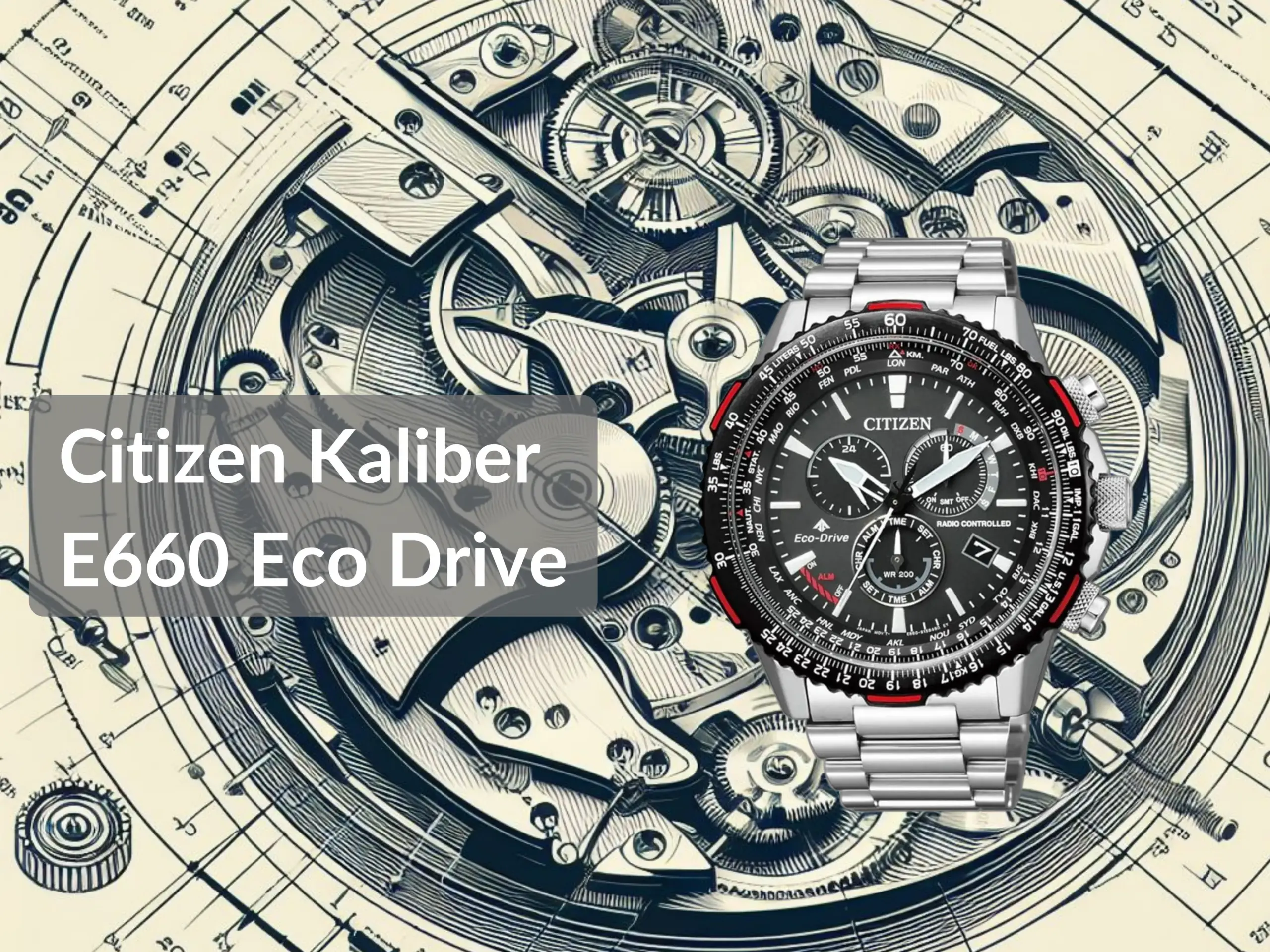 Citizen Eco Drive Kaliber E660