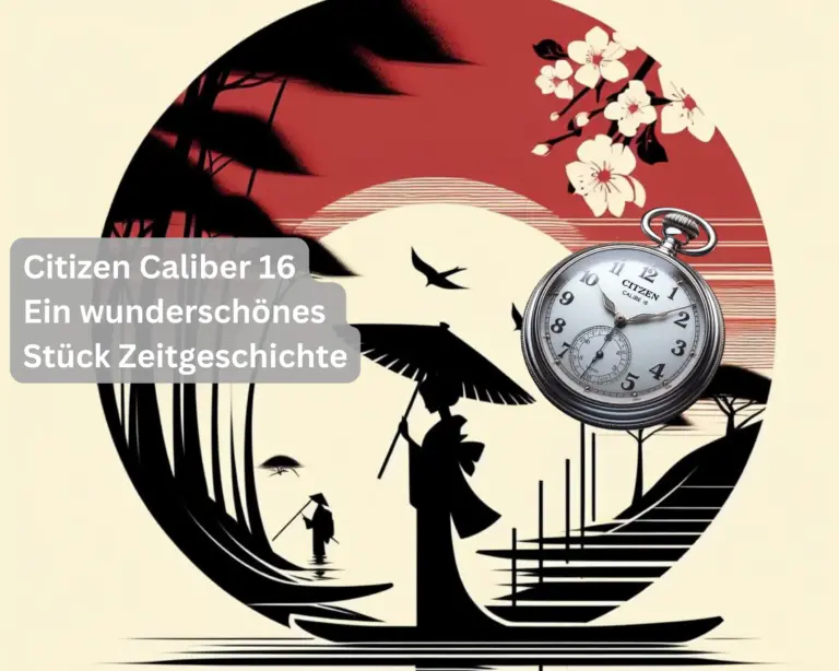 Citizen Caliber 16: Die erste Uhr von Citizen