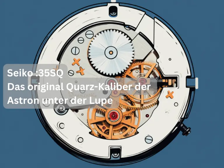 Seiko Kaliber 35SQ: Das erste verkaufte Serien-Quarzwerk