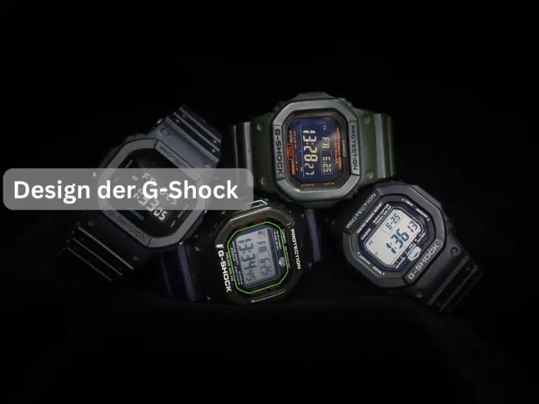 Robustheit und Funktionalität im Design der G-Shock