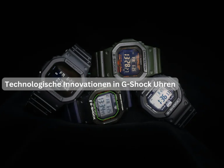 Technologische Innovationen G-Shock